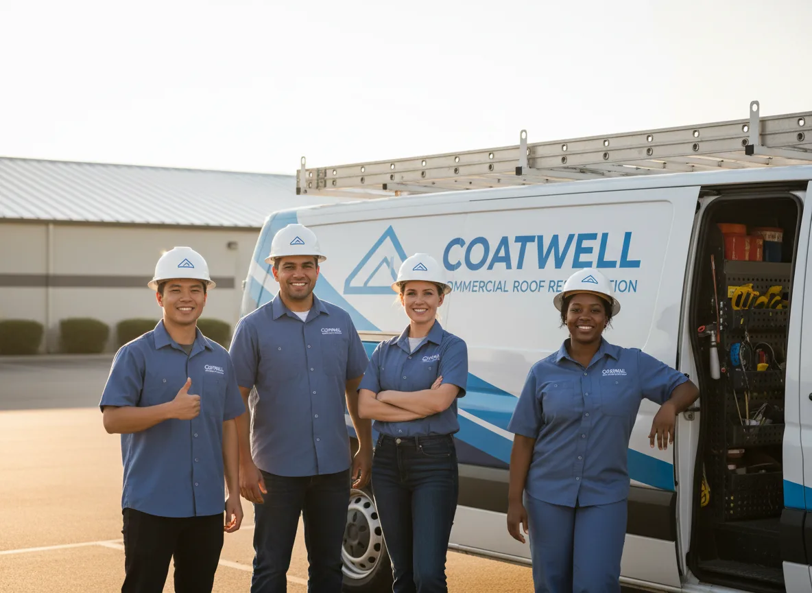 Commercial roof coating company in Stearns, KY
